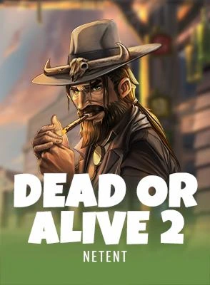 Wild west themed slot game with cowboy