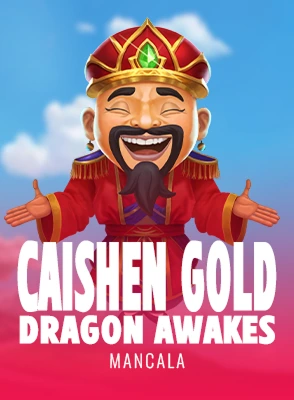 lot game with Caishen and dragon theme from Mancala